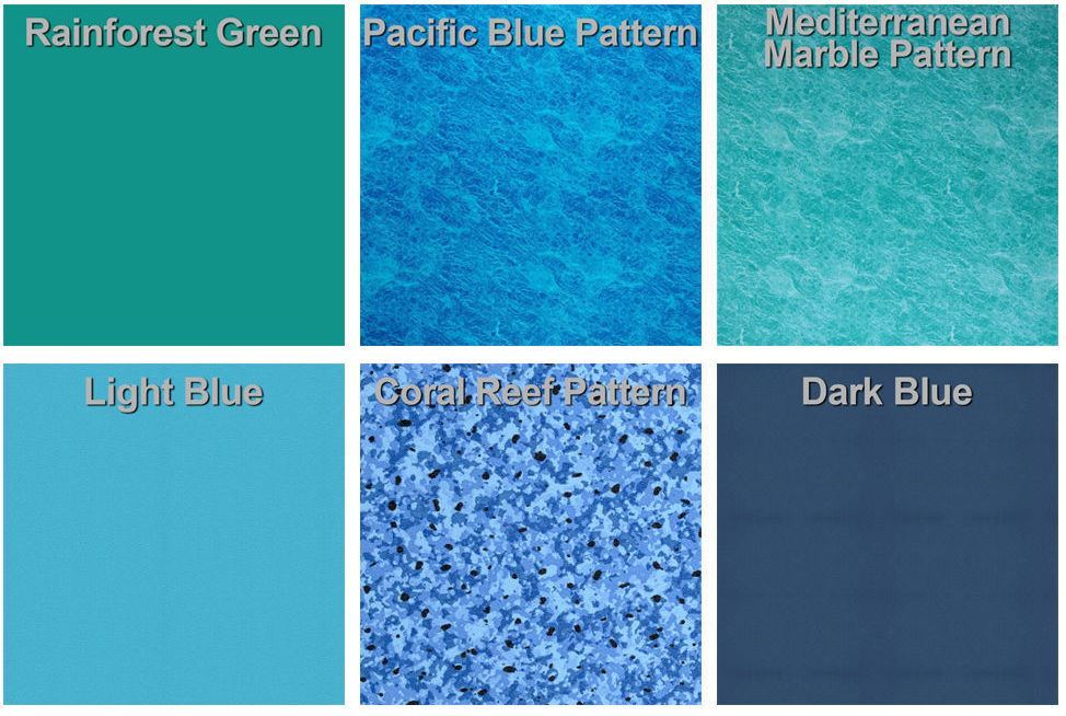 Blue Haven 18 Ft Wide Kidney Shaped Above Ground Pool Liner