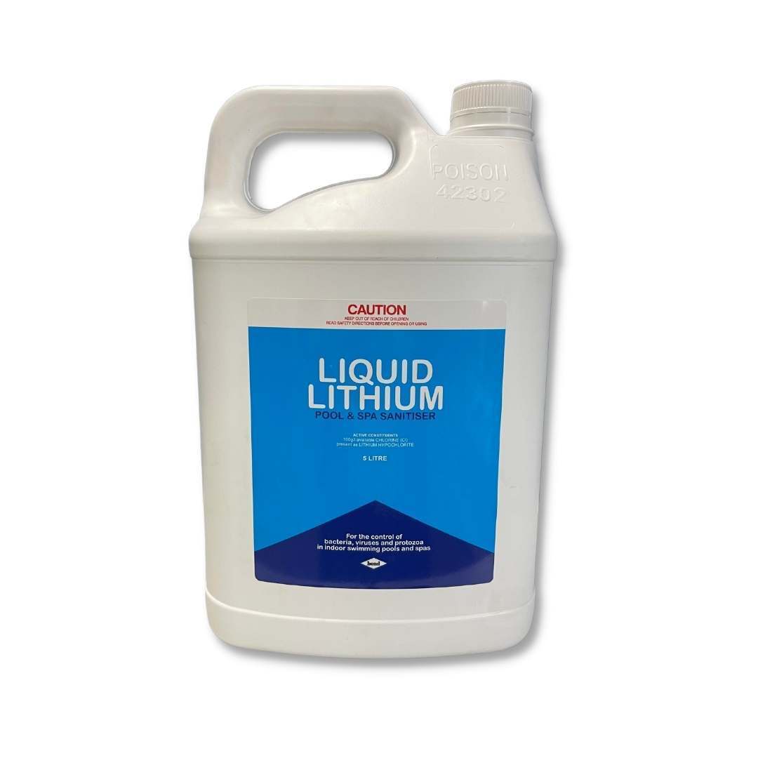 Liquid Lithium Spa Sanitiser 5L - Powerful and Effective Solution for a Clean and Sanitized Spa - Buy Now!