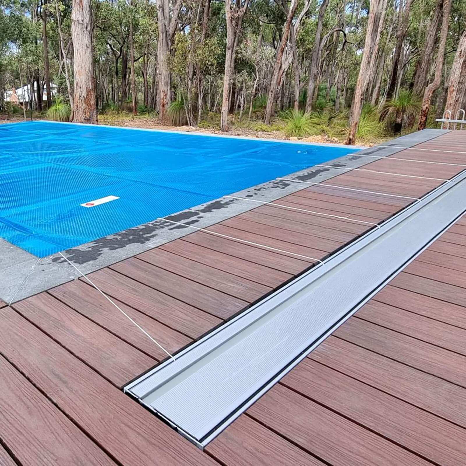 Convenient Deck Mount Pool Cover Box