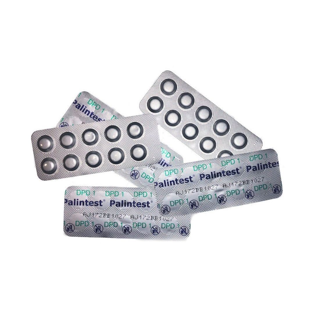 DPD 1 Chlorine testing tablets (5 x Packs of 10)