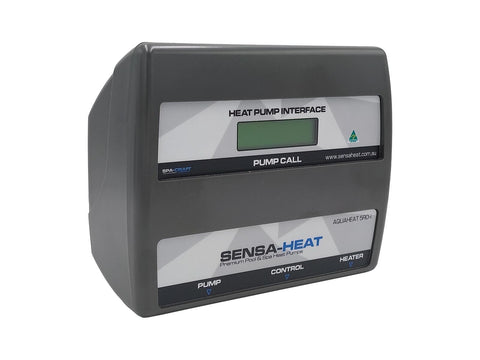 SensaHeat heat pump interface - efficient heating control panel