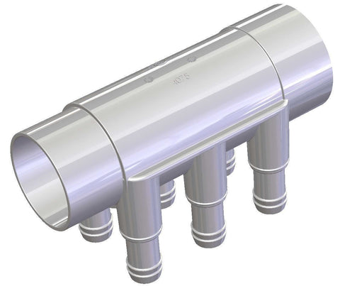 Water Manifold 6 Port 50mm - Efficient Water Distribution Solution