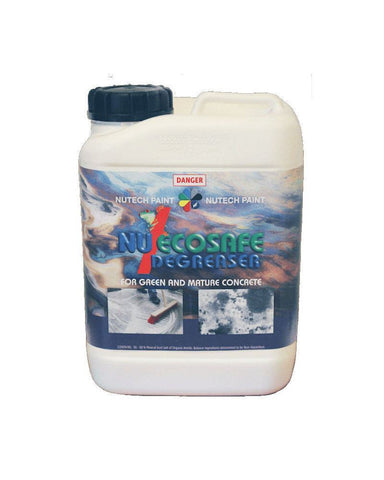 Nu-EcoSafe Degreaser - Industrial high-strength degreaser for tough stains on concrete