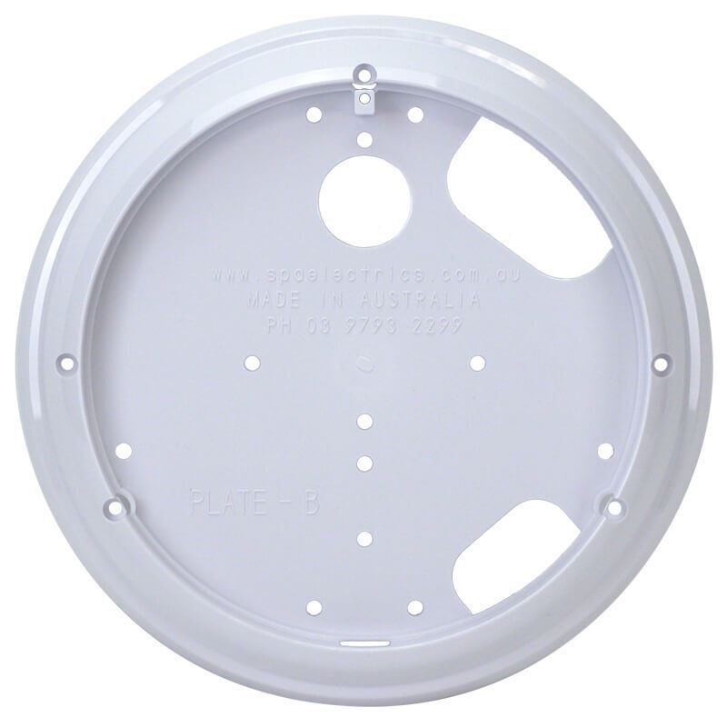 Sleek and secure Spa Electrics GK Retro Mounting Plate B - Ideal for pool lighting installations
