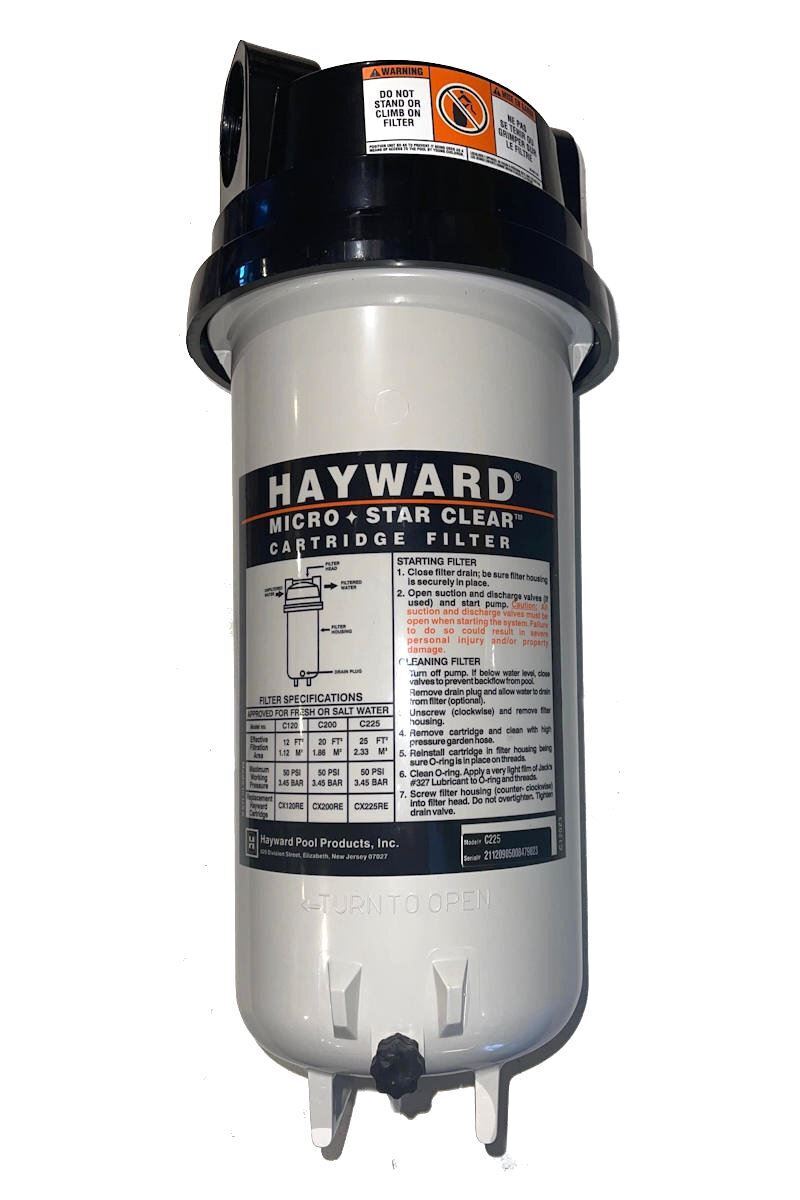 Hayward Micro Star Clear 225 Cartridge Filter for Above Ground Pools