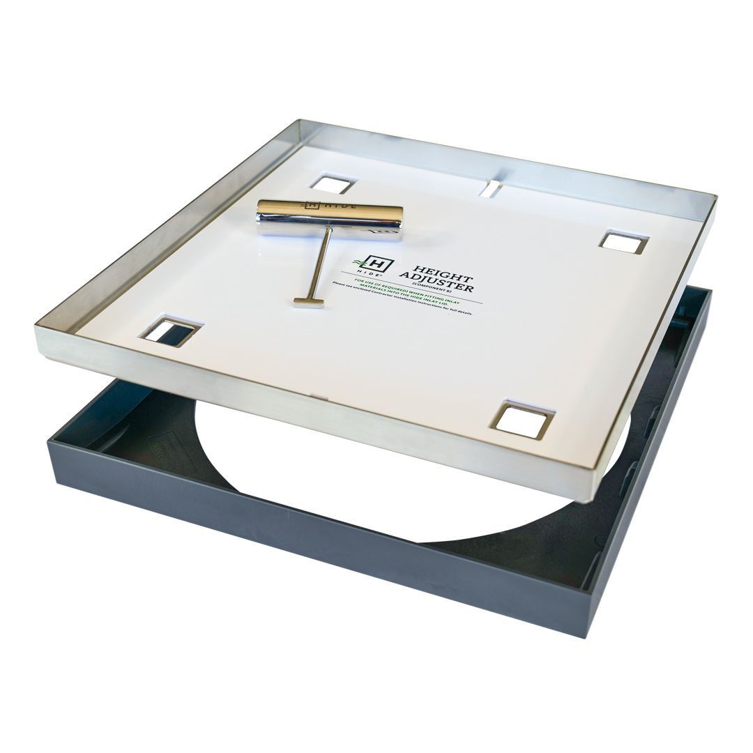 Hide Polymer Combination Skimmer Lid Kit 342mm Direct Pool Supplies