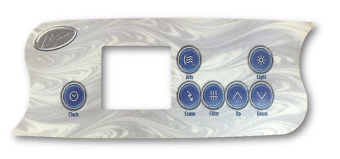LA Spas K-72 7 Button Overlay for Enhanced Control