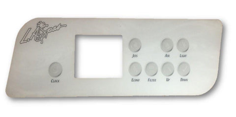 LA Spas K-72 Old Style8 Button Overlay - Enhance Your Spa Experience Today!