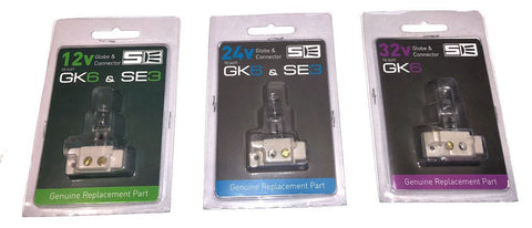 Spa Electrics SE 307 genuine replacement globe & holder