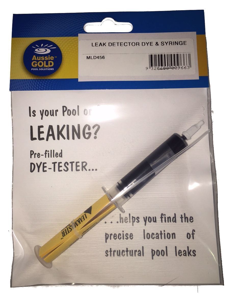 Leak Detector - Syringe & Dye
