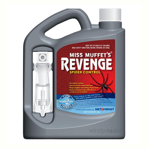 Spider deterrent - Miss Muffet's Revenge from Wet & Forget