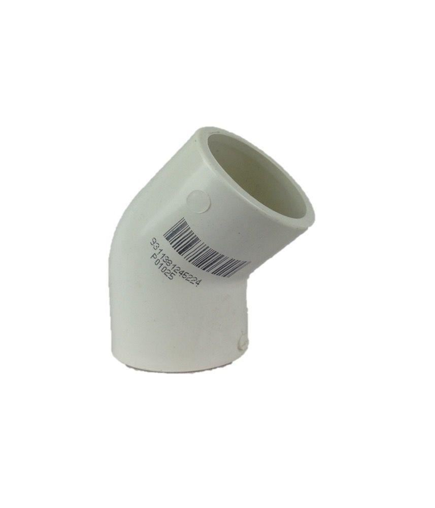 25mm elbow 45 degree pipe fitting