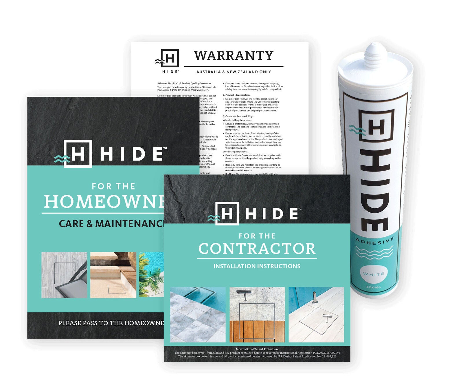 HIDE Patio Drain Cover Kit