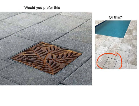 HIDE Patio Drain Cover Kit