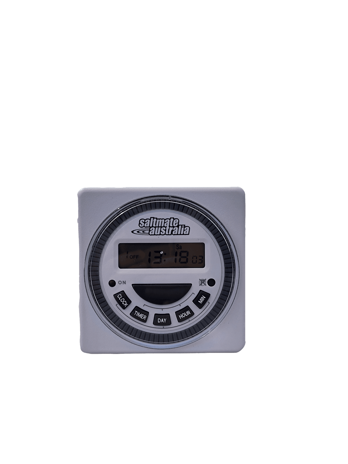 Saltmate Time Clock with Battery Backup