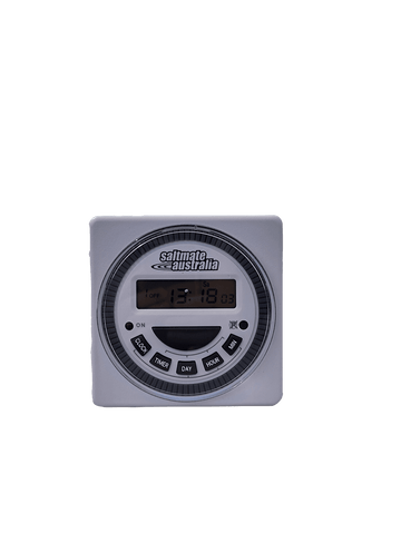 Saltmate Time Clock with Battery Backup