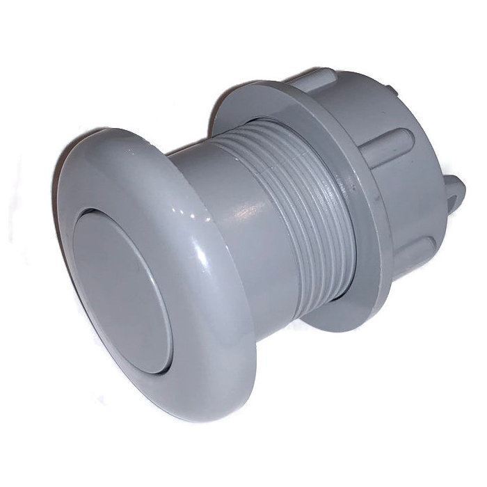 Air Button plunger for spas - Grey