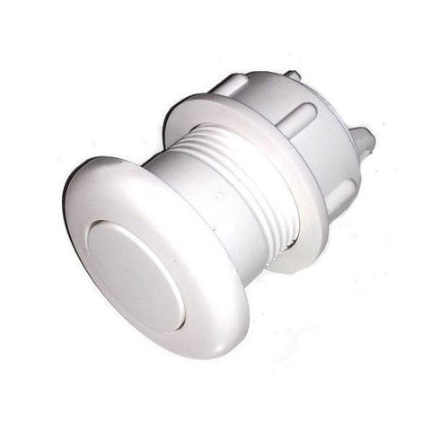 Air Button plunger for spas - White