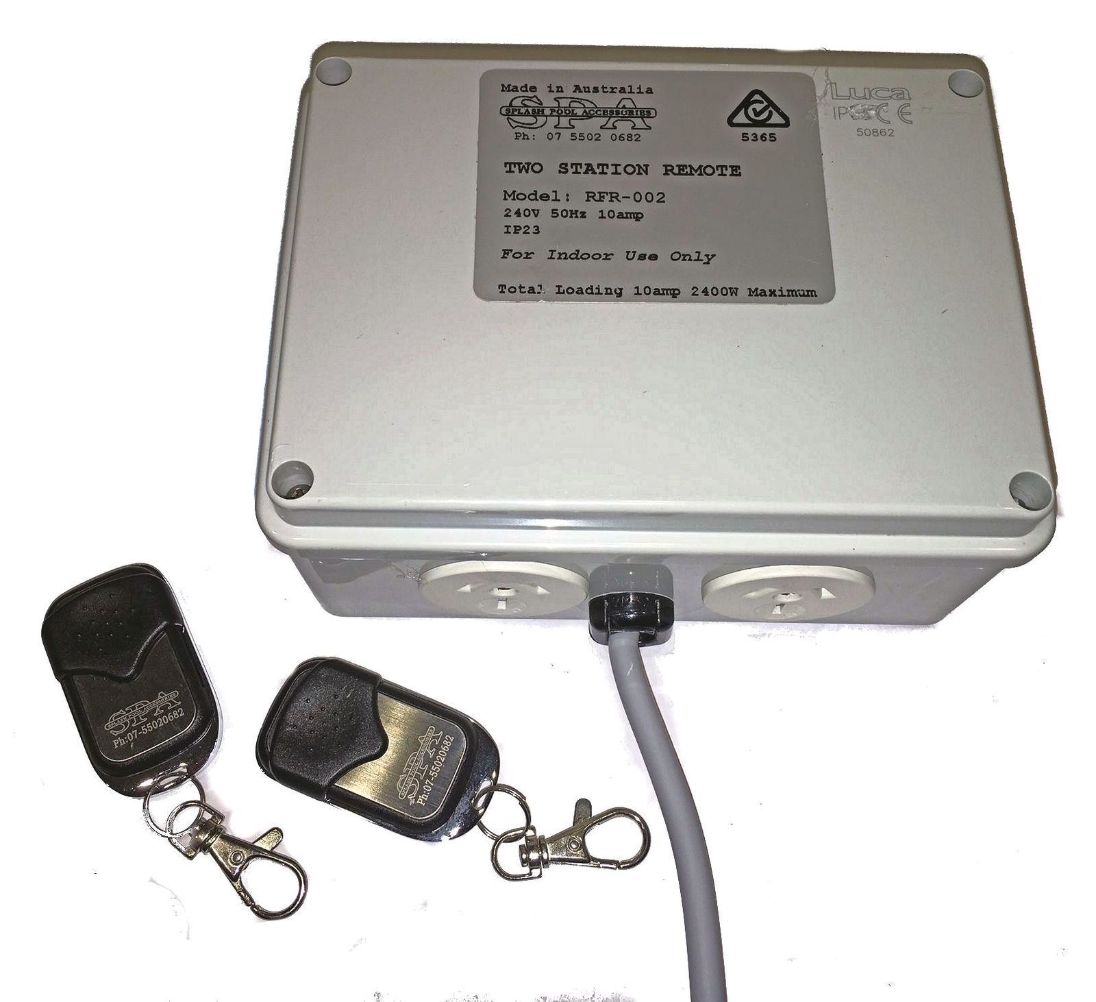 Radio Remote Control. 2 function