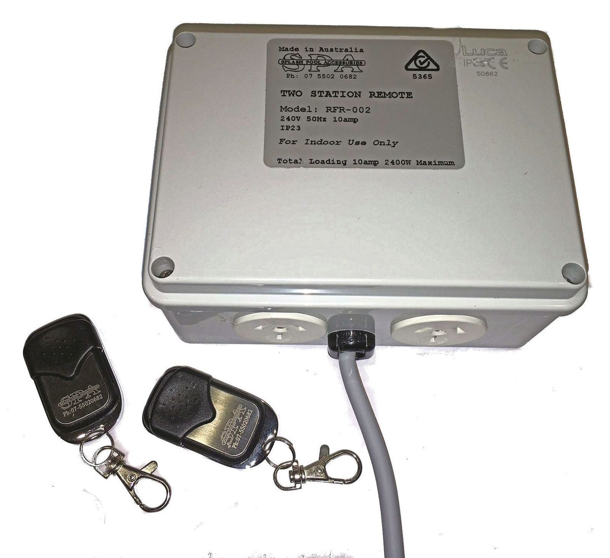 Radio Remote Control. 2 function