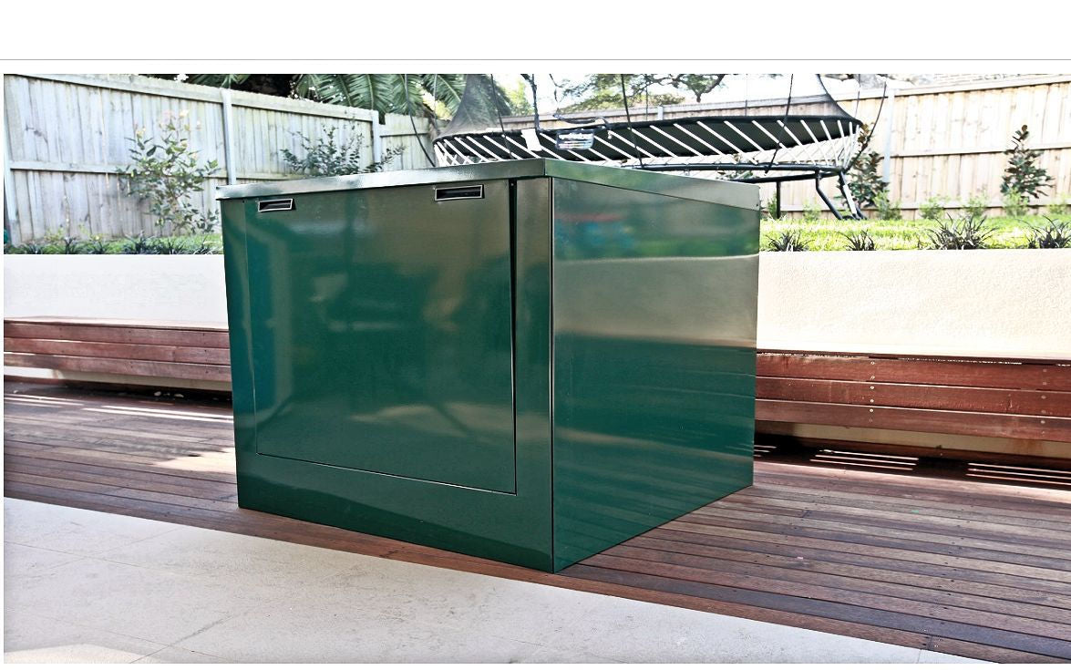 Pool Sound Box Acoustic Box Filter Enclosure Tall Box - 1345mm High | Direct Pool ...