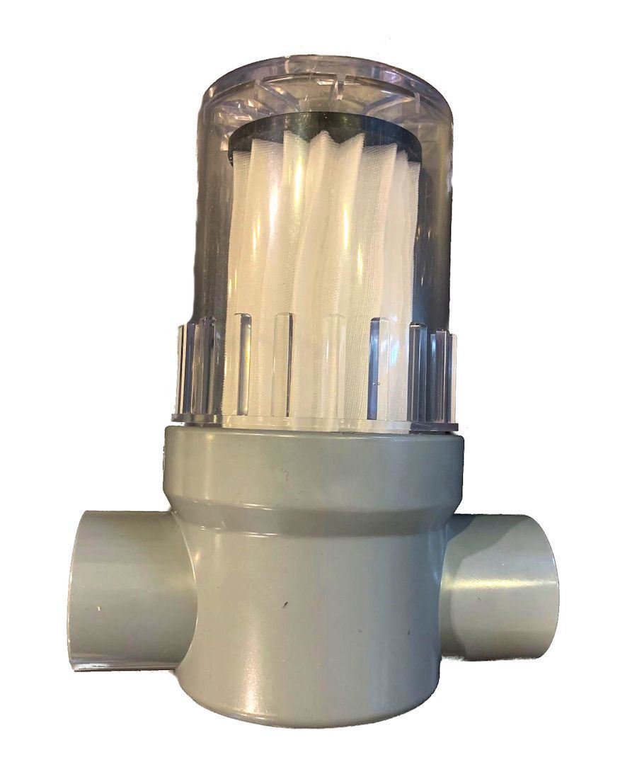In-Line Solar Pool Heating Filter
