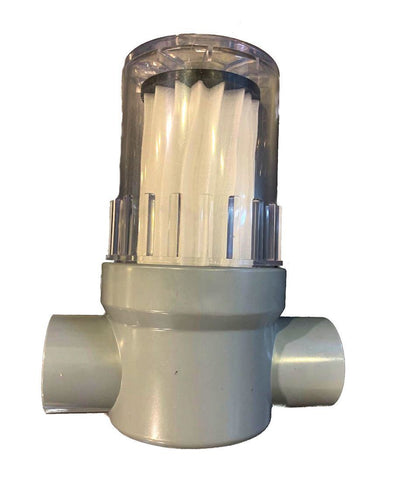 In-Line Solar Pool Heating Filter