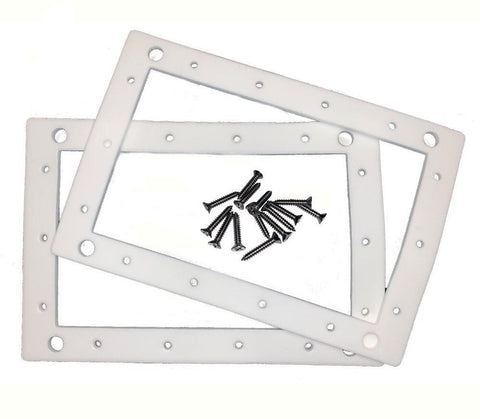 Poolrite Escutcheon Gaskets Mk2 - Pair with screw pack W1493