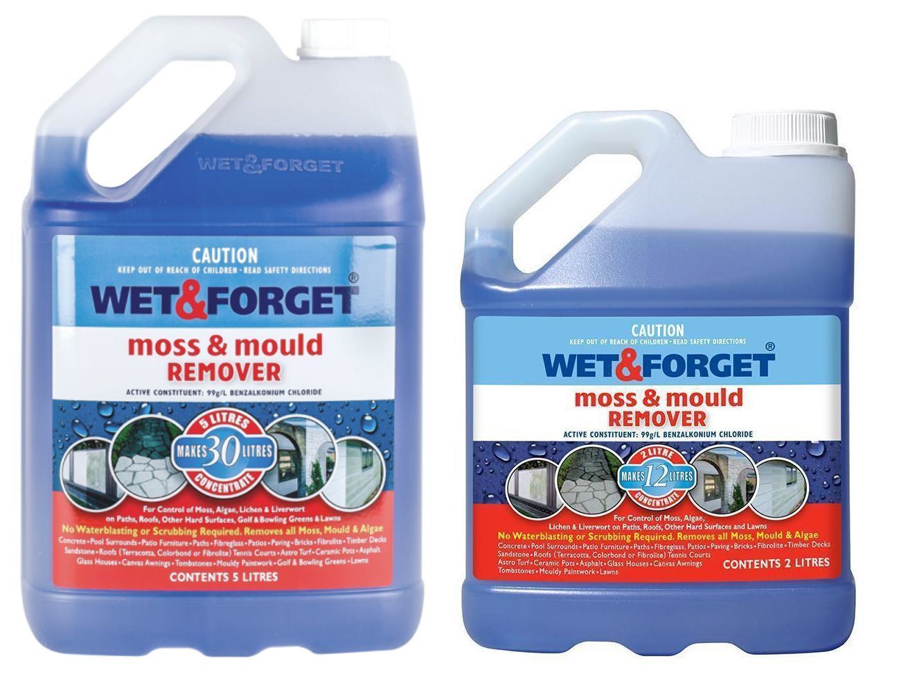 Wet & Forget - Moss and Mould Remover