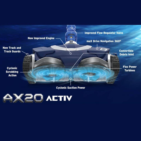 Zodiac AX20 Pool Cleaner - Efficient and Versatile