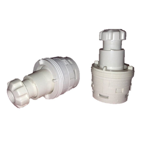 Waterway Poly Adjustable Internal Spa Jet - White