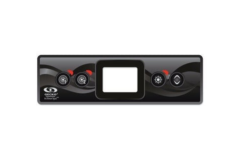 Aeware in.k300 Topside Panel Touchpad Overlay Decal
