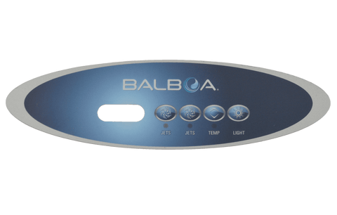 Balboa VL 260 Topside Panel Decal - 4 Button Oval Design