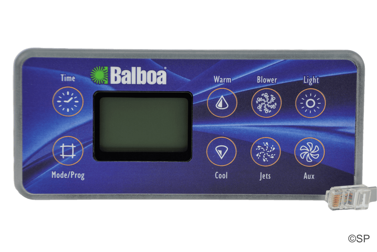 Balboa VL 801 D Deluxe Digital M2/M3 8 Button Panel