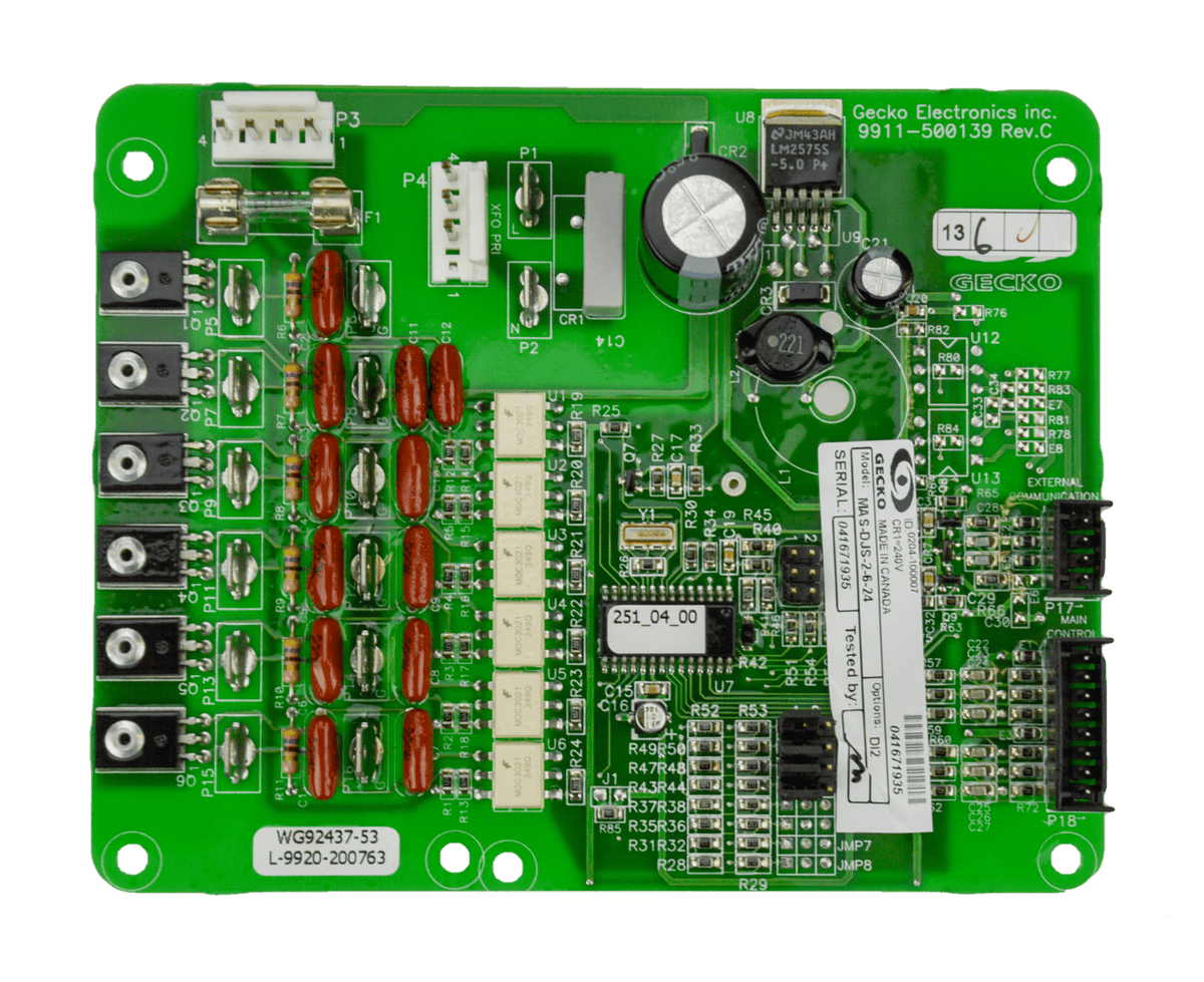 Gecko DJS-2 pcb - Dynamic Massage / Jet Sequencer