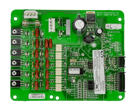 Gecko DJS-2 pcb - Dynamic Massage / Jet Sequencer