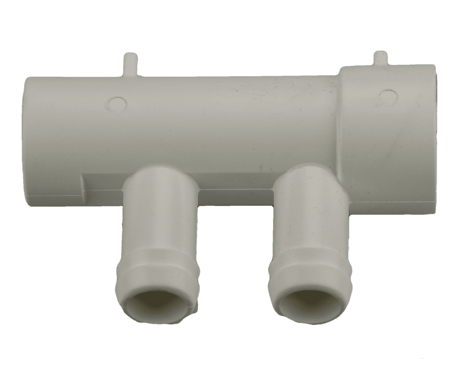 Edgetec 2 port 19mm Barb manifold 25mm S x 25mm Spg
