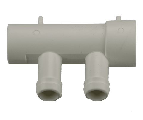 Edgetec 2 Port Manifold with 19mm Barb - 25mm S x 25mm Spg