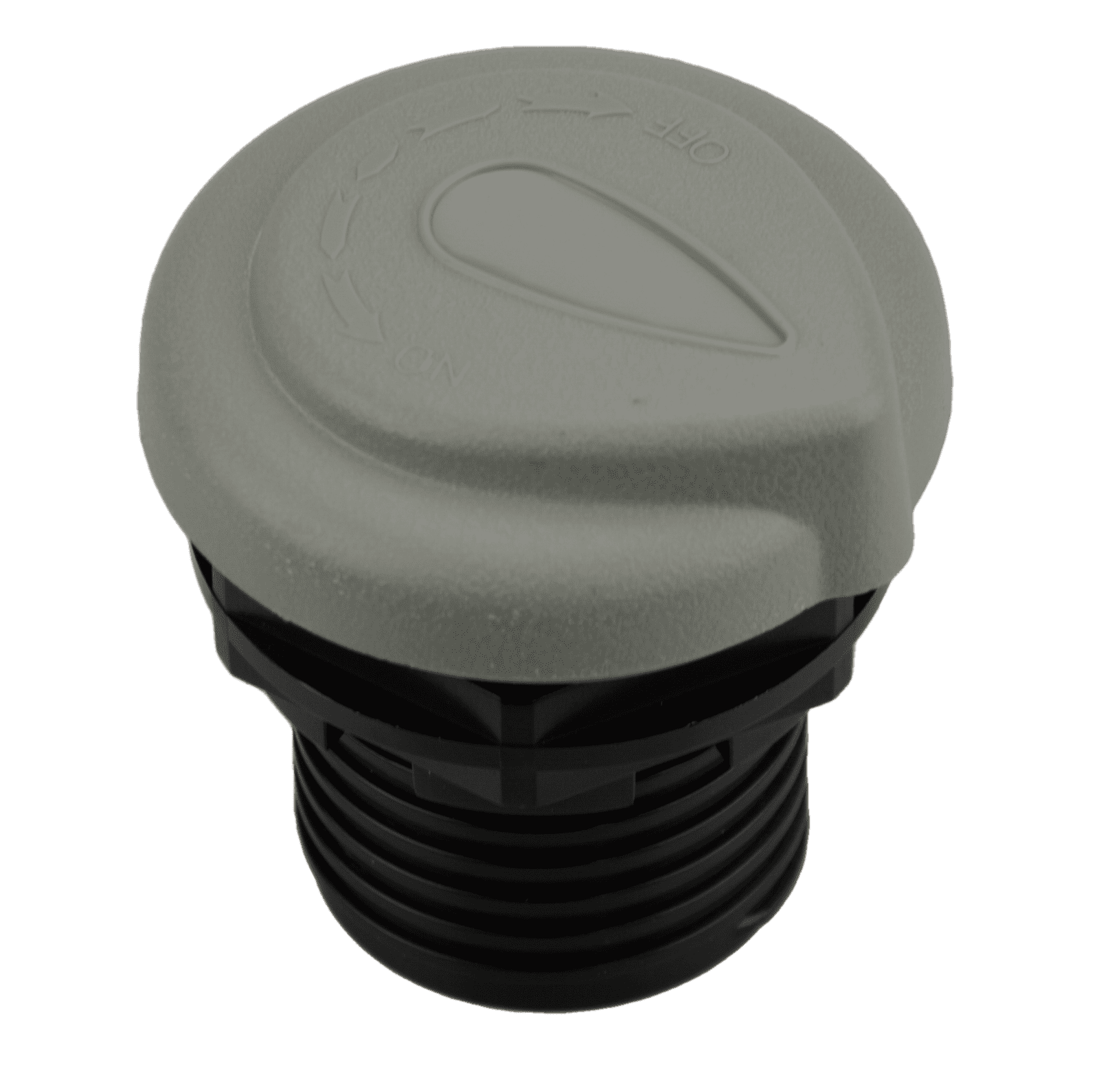 Edgetec Airon tear drop air venturi control - grey