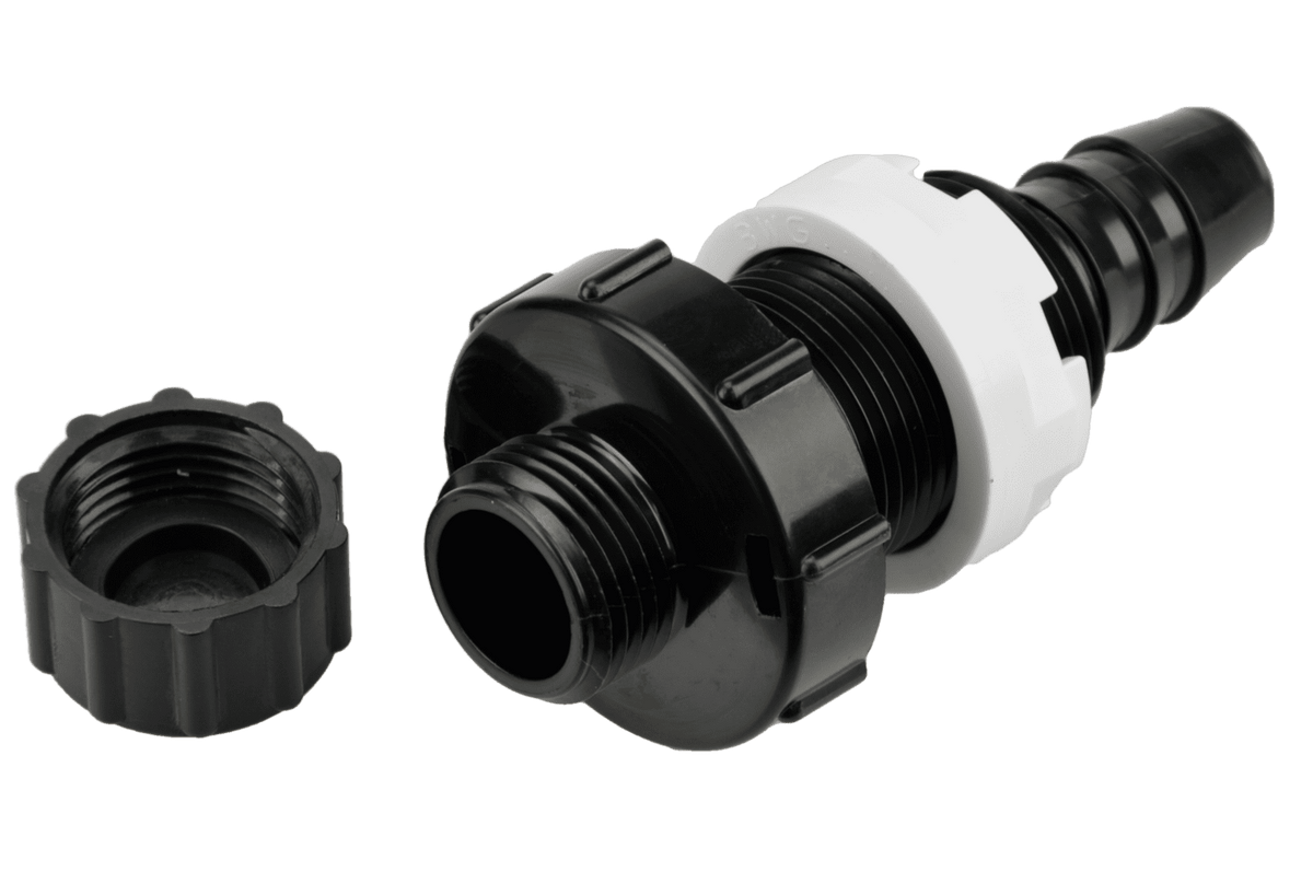 G&G Industries Balboa Spa Drain valve - Black