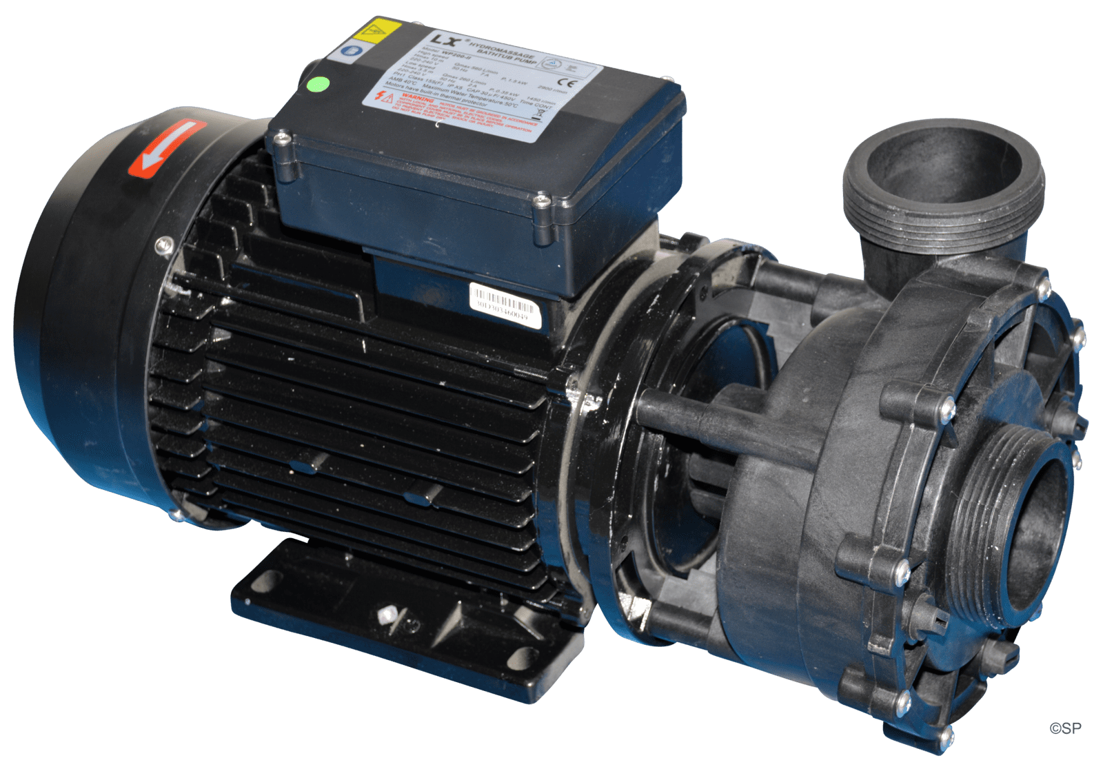 LX Hydromassage / Whirlpool LP200 spa pump - single speed - 2.0hp