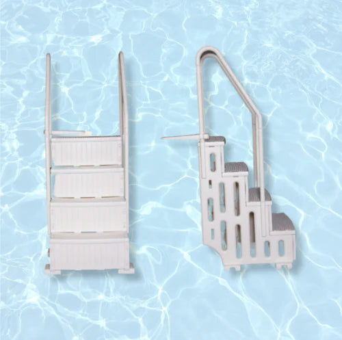 100sq ft Cartridge, 1HP pump + Ladder - Efficient & Powerful Pool Kit