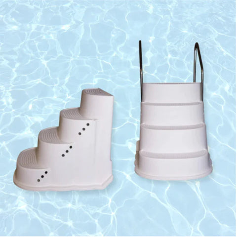 100sq ft Cartridge, 1HP pump + Ladder - Efficient & Powerful Pool Kit