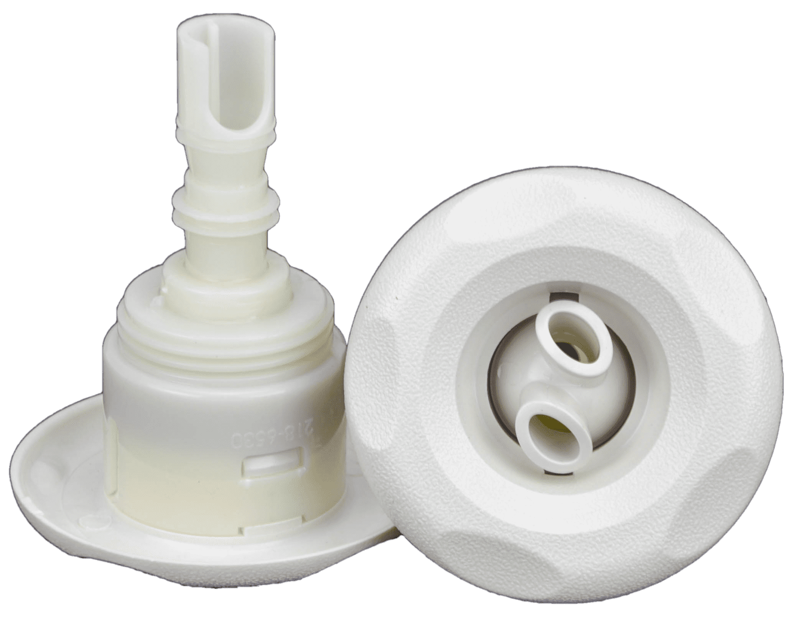 Waterway Mini Storm 5 Point Scallop - Twin Roto - White