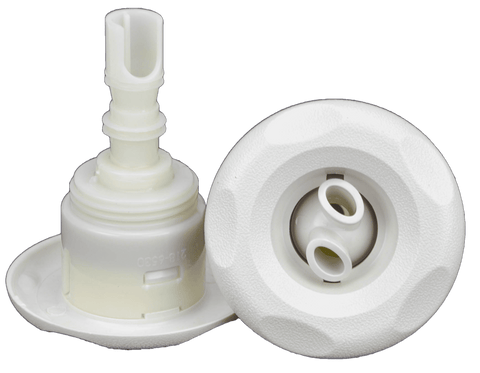 Waterway Mini Storm 5 Point Scallop - Twin Roto - White