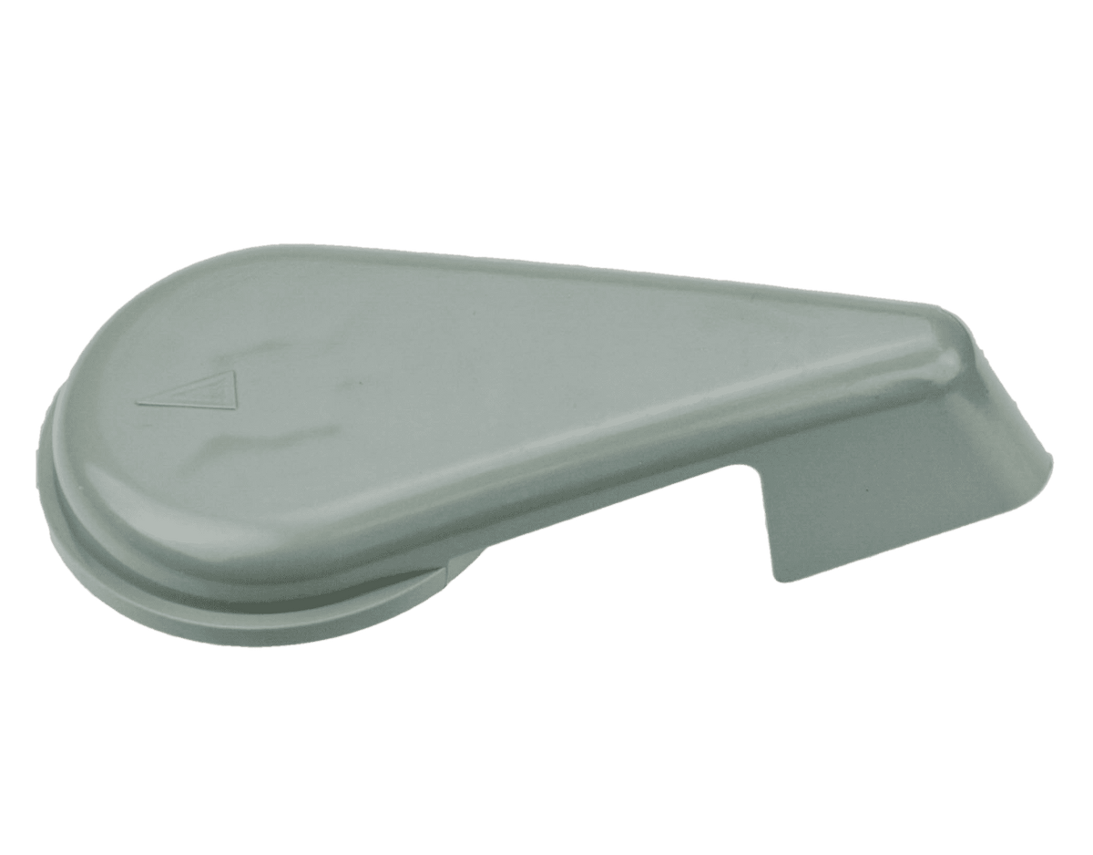 Waterway 2" Diverter Handle - Scalloped - Grey