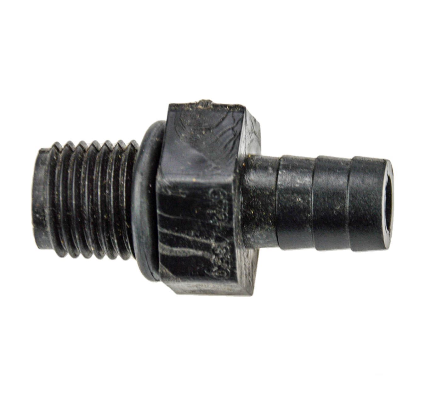 Waterway Spa Pump drain barb adaptor 1/4" MPT x 3/8" Barb
