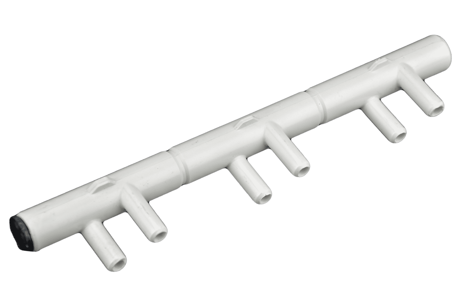 Waterway 3/4" RB x 6 Port 3/8" Smooth Barb Spa Manifold
